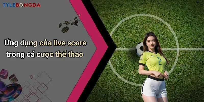 Ứng dụng của live score trong cá cược thể thao
