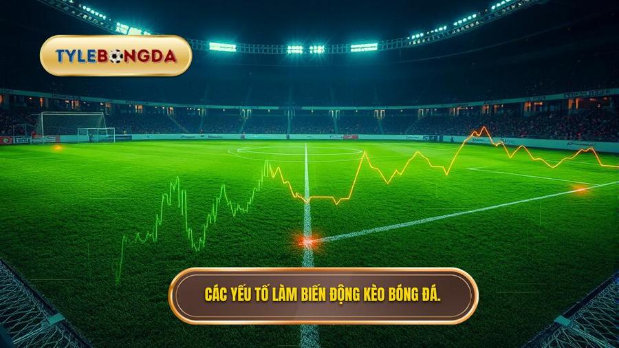 Các yếu tố làm biến động kèo bóng đá