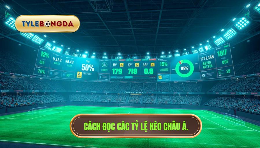 2. Cách đọc các tỷ lệ kèo châu Á.